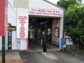 #8: Joseph Kerski at Ohio landmark, The Drive Through, a few kilometers south of the confluence.