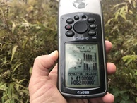 #3: GPS receiver at the confluence point. 