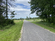 #10: Nearest road to the confluence point, looking north.  