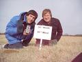 #2: Geographers Joseph Kerski, left, and Bob Coulter at 34 North 97 West.