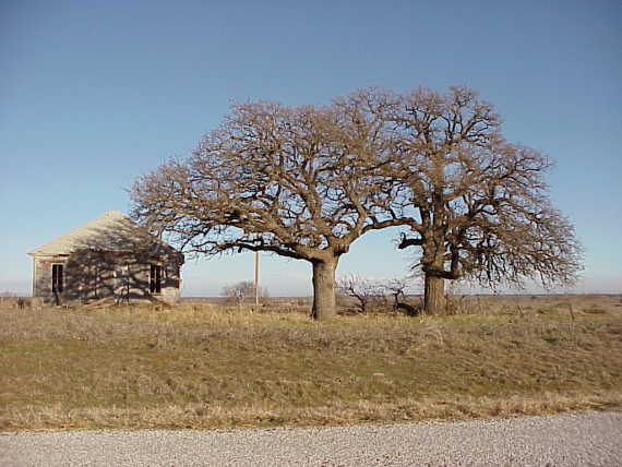 Lonely House 2 miles south of confluence