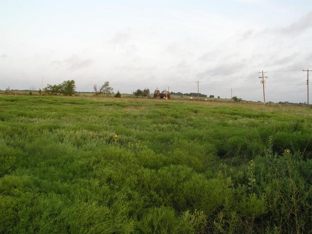 Looking west from 35N 97W