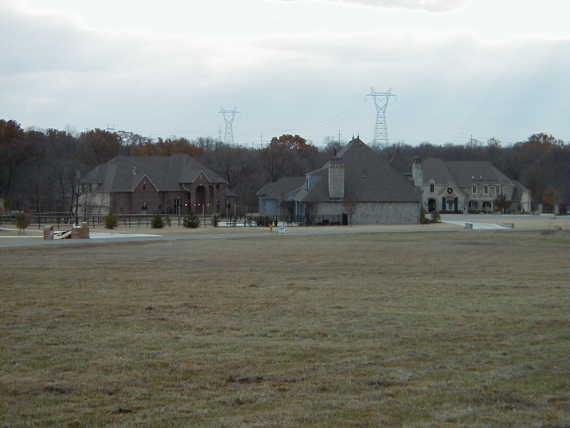 Site in back yard, adjacent to Coal Creek, treed ridge behind the creek