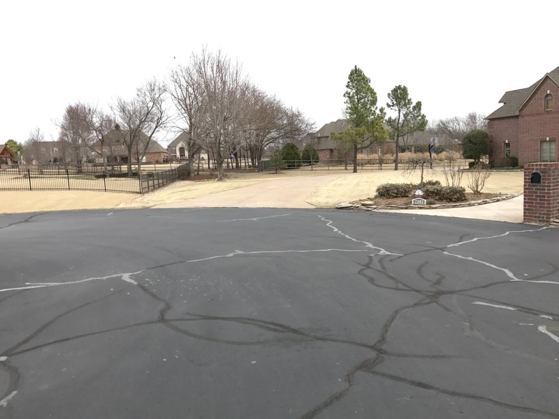 Looking northeast about 50 meters north of the confluence of 36 North 96 West.