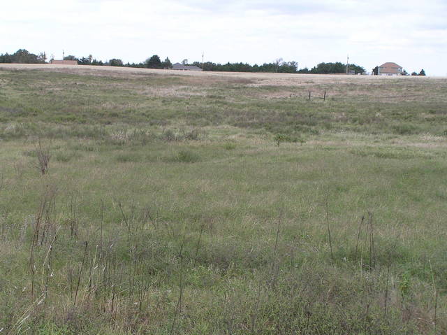 View to the north from 36 North 97 West.