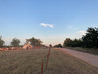 #3: Looking east, at the nearby house