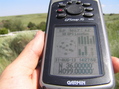 #2: GPS reading at the confluence point.