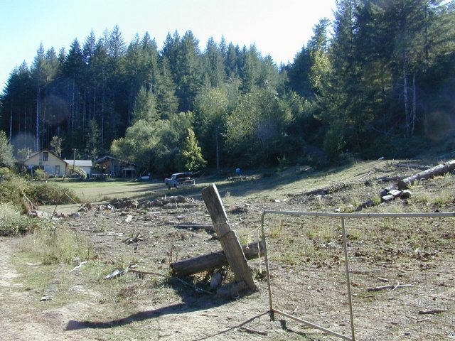 This deadly high-voltage perimeter fence is just one of several protections for 43N/124W.