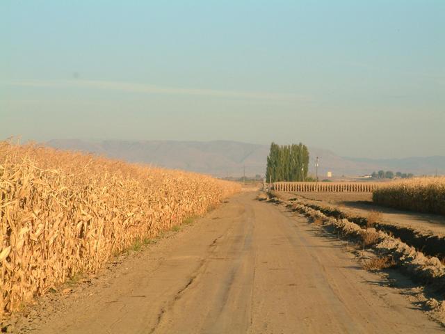 The confluence is off to the left (North)