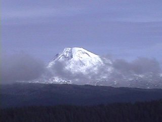 #1: View of South Sister on the way back out