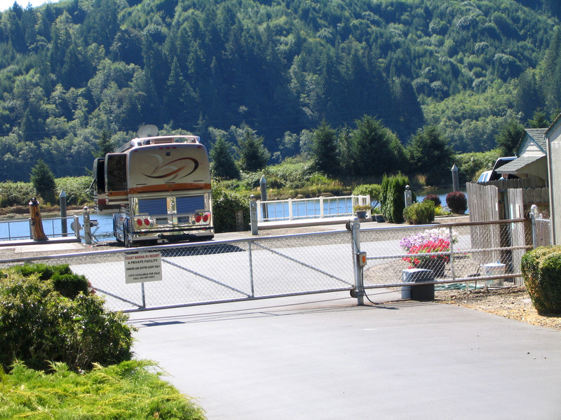 View from Marina across the river 