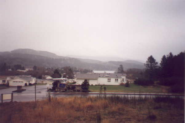 Looking south from the confluence