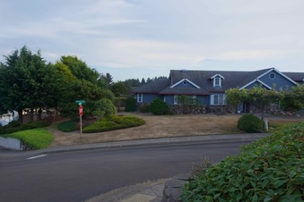 #1: The confluence point lies in the back yard of this house