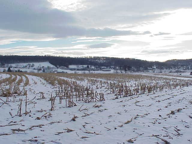 Looking south from 40N 76W