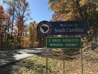 #10: State line sign to the north of the confluence. 