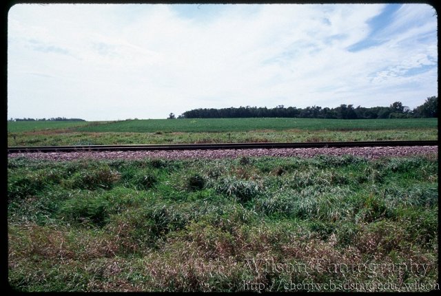 Looking South.