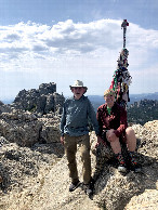 #8: Earlier in the day we could look northeast toward 44°N 103°W from atop Black Elk Peak.