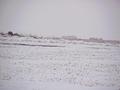 #2: View to the west from the confluence showing the nearest structures.