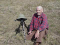 #5: Roger Kehm resting at the site.