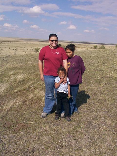 Rae, Tisha, and Jasmine at Ground Zero