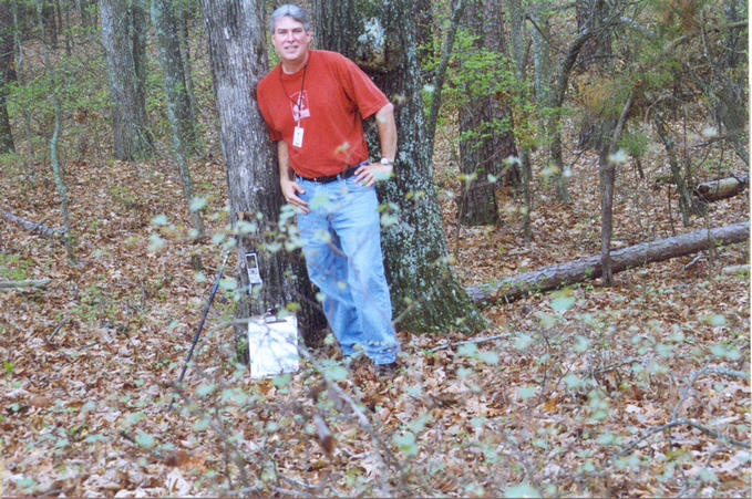 Mark at confluence point