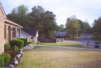 #1: Looking North across confluence point