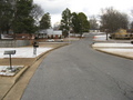 #3: View north looking at our cars parked on the street.