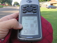 #2: GPS reading at the confluence point.