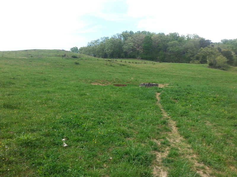 Confluence area looking north