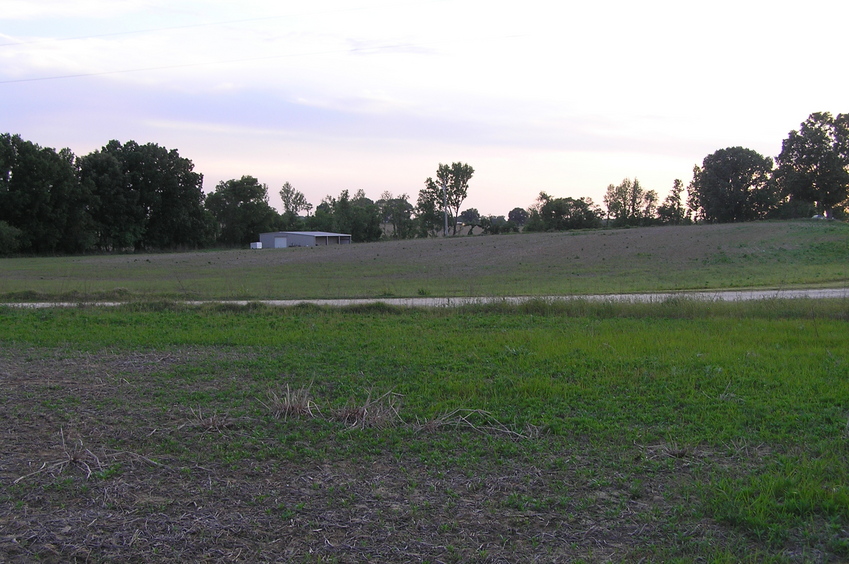 View to the southwest from the confluence.