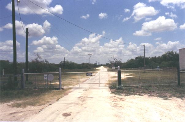 #3: Private road 10 mi S. of SR-285 on US-281