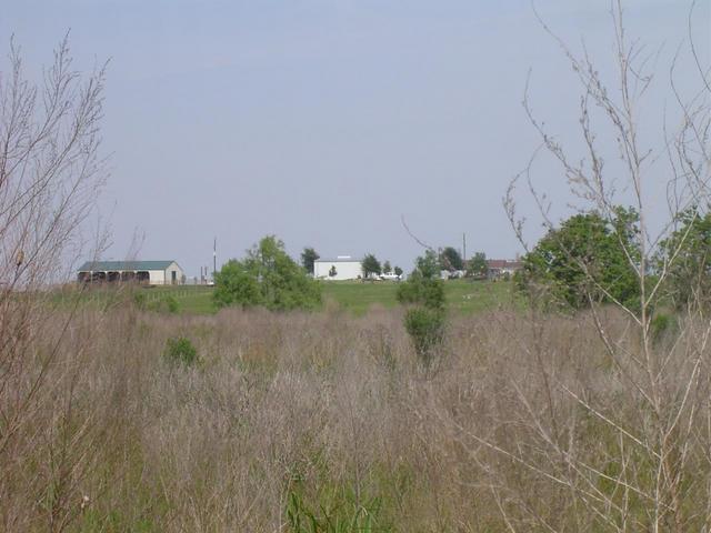 View East...The farm house can be seen there