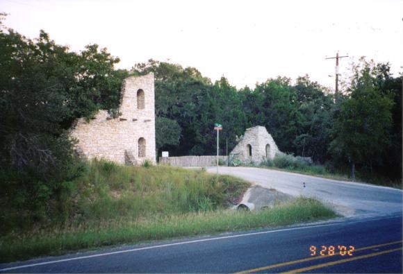 Entrance to residential area