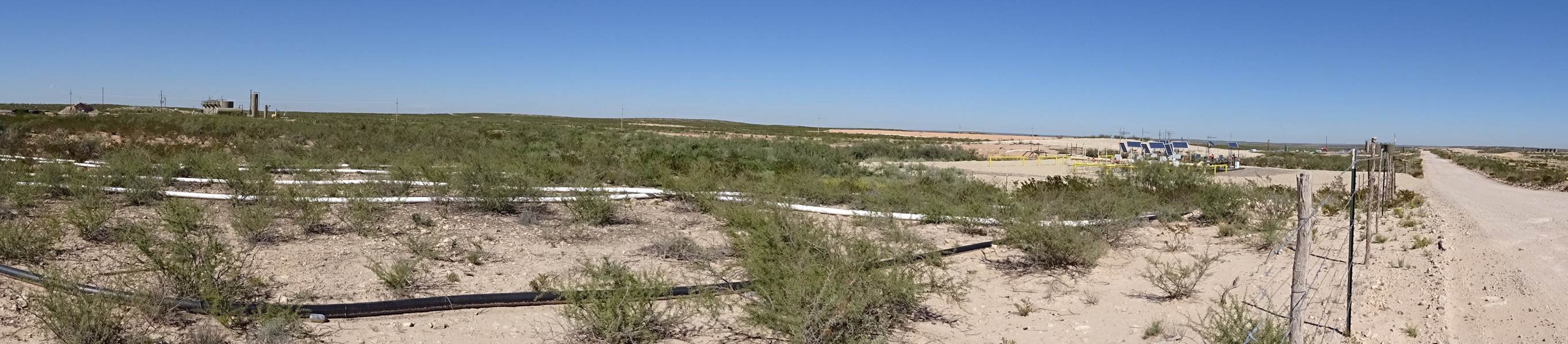 NES panoramic view from the dust road