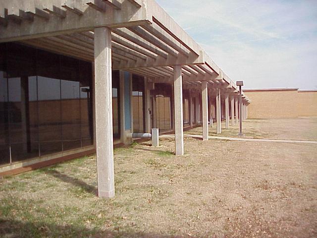 Confluence site, looking east.