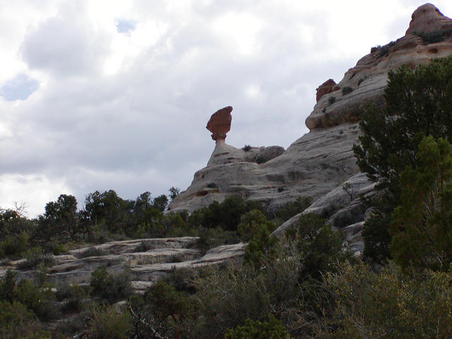 An interesting formation I noticed on my way back.