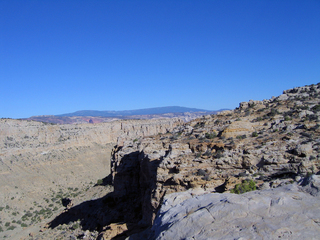 #1: View west down the gorge. 