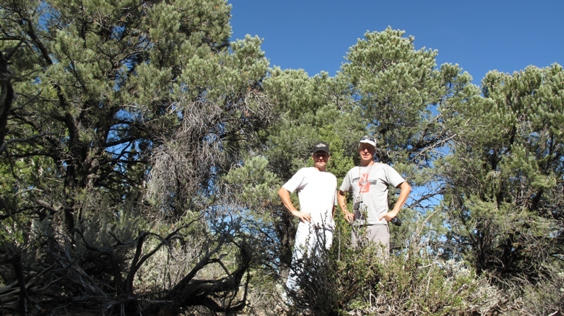 Jamie (left) and Peter