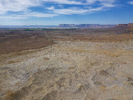 #11: View West, from 120m above the point