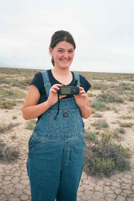 Angie at the confluence