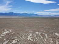 #11: View West (towards Wheeler Peak, Nevada) from 120m above the point