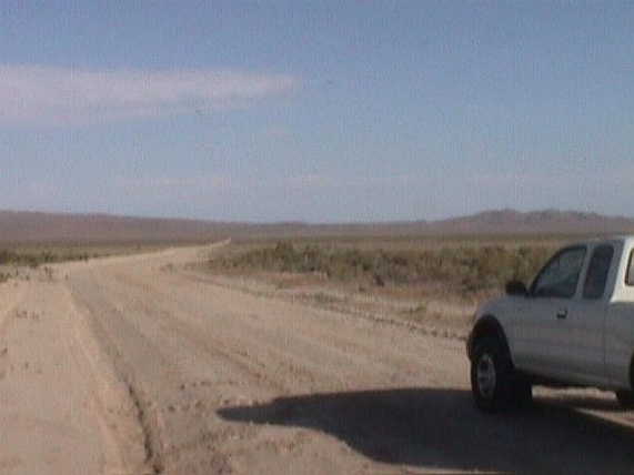 Leaving the main road, and civilization, behind.