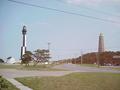 #8: The new (left) and old Fort Story lighthouses at Cape Henry.