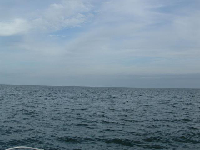 Looking East from the confluence toward the Atlantic Ocean.