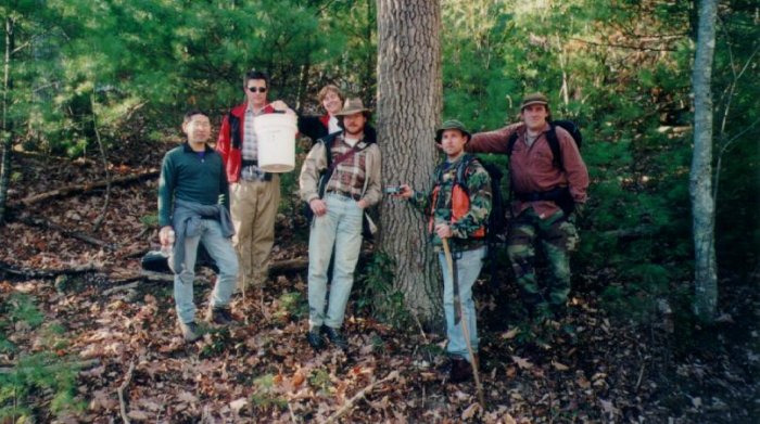 Group photo at the confluence.