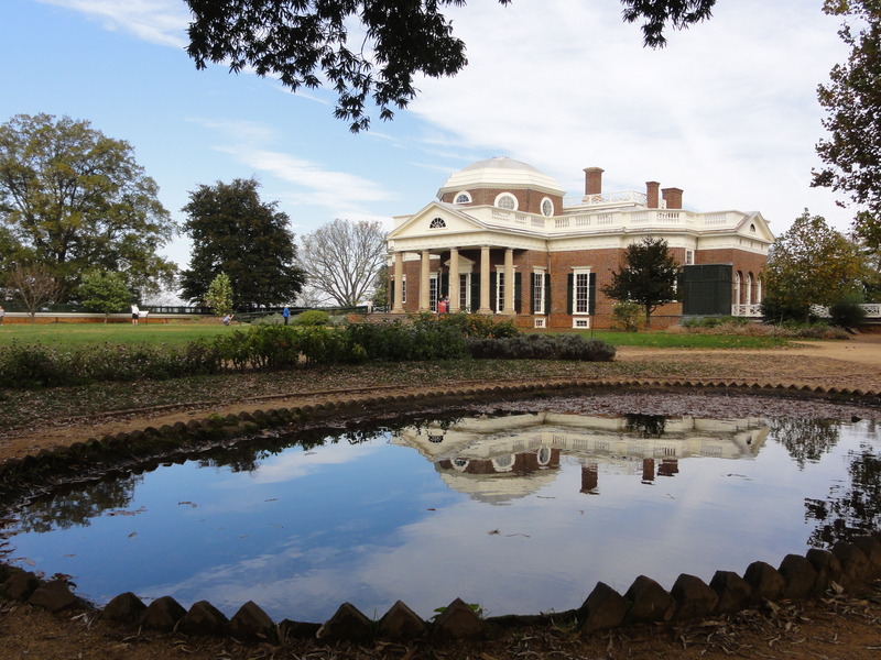 Wonderful Jefferson NTL monument in Monticello VA