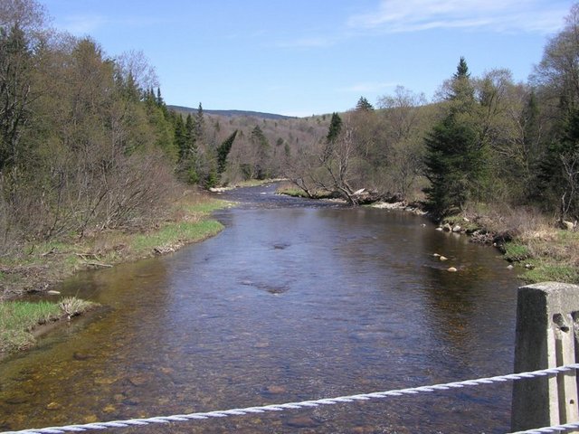 Deerfield river north of Searsburg