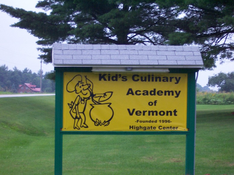 culinary academy sign