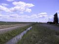 #4: View southeast along canal and road toward Roloff Road.