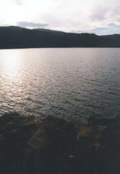 Looking west towards the confluence (which is halfway across the river).